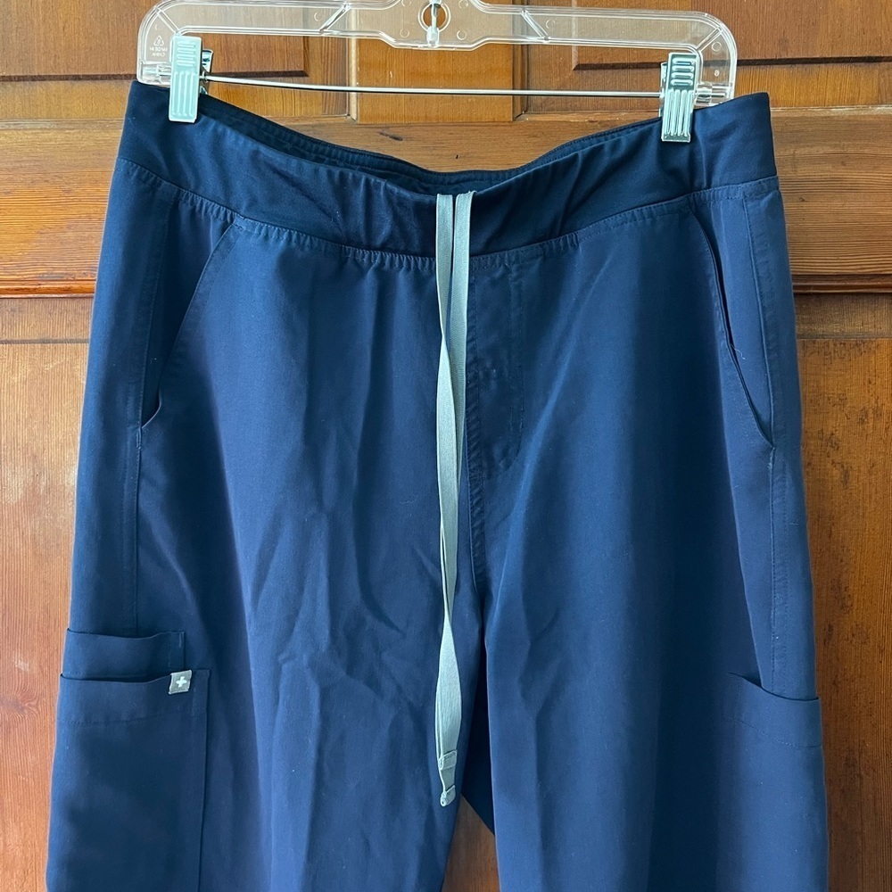 FIGS Yola Straight Leg Scrub Pants Navy Blue Women’s Large Regular - Picture 2 of 10